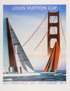 Courbouleix "Razzia" Gerard - Razzia, Louis Vuitton Cup San Francisco 2013.