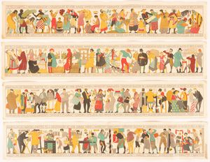 Anonimo - Cantiere di Locarno, mestieri quotidiani.