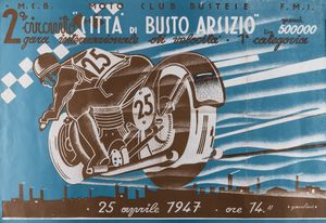 Ivanhoe Gambini - 2 Circuito Motociclistico - Citt di Busto Arsizio.