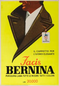 Armando Testa - Facis Bernina - Cappotto.