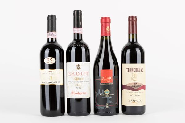 Selezione Grandi Rossi Centro e Sud Italia (4 BT)  - Asta Vini e Distillati - Associazione Nazionale - Case d'Asta italiane