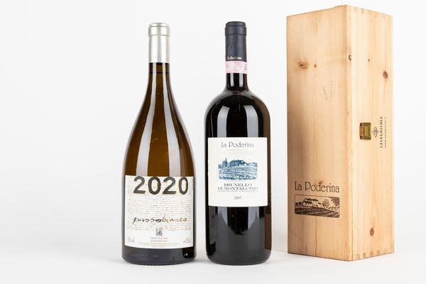 Passobianco e La Poderina Magnum (2 MG)  - Asta Vini e Distillati - Associazione Nazionale - Case d'Asta italiane