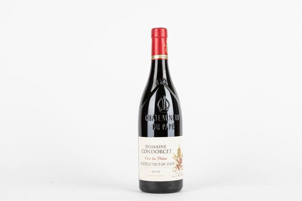 FRANCIA : Domaine Condorcet Cru du Rhone Chateauneuf-du-Pape  - Asta Vini e Distillati - Associazione Nazionale - Case d'Asta italiane