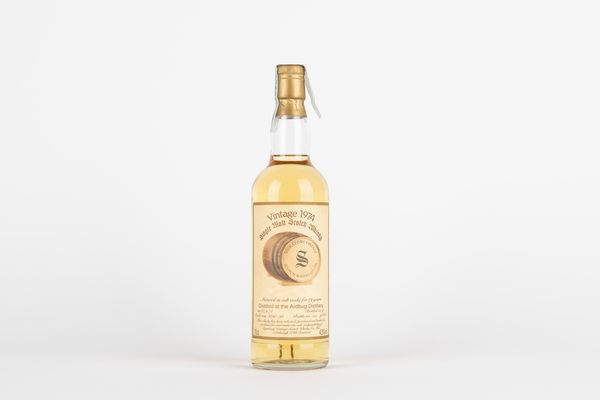 Scozia : Ardbeg 1974 Signatory Vintage 19 YO  - Asta Vini e Distillati - Associazione Nazionale - Case d'Asta italiane
