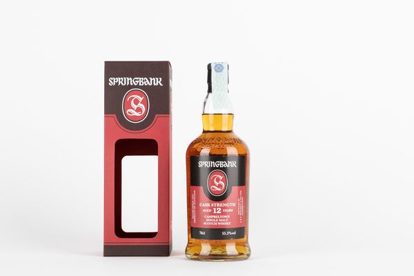 Scozia : Springbank 12 YO Cask Strength  - Asta Vini e Distillati - Associazione Nazionale - Case d'Asta italiane