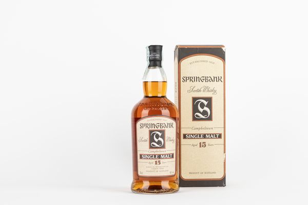 Scozia : Springbank 15 YO  - Asta Vini e Distillati - Associazione Nazionale - Case d'Asta italiane