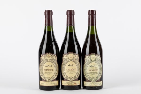 Veneto : Masi Amarone della Valpolicella Classico 1990-1994 (3 BT)  - Asta Vini e Distillati - Associazione Nazionale - Case d'Asta italiane