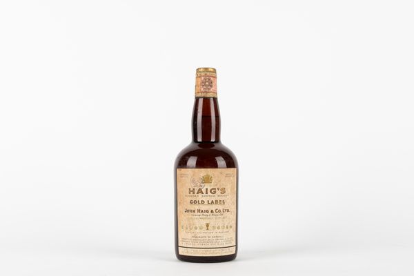 Scozia : Haigs Gold Label (Spring Cap)  - Asta Vini e Distillati - Associazione Nazionale - Case d'Asta italiane