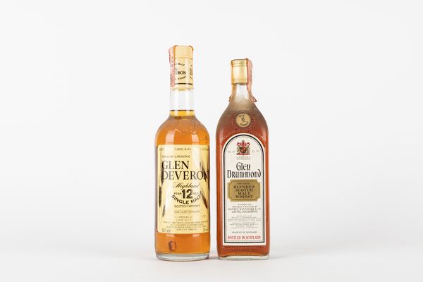 Scozia : Glen Deveron e Glen Drummond (2 BT)  - Asta Vini e Distillati - Associazione Nazionale - Case d'Asta italiane