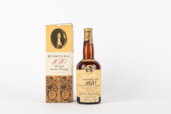 Scozia : Hudson's Bay 1670 15 YO  - Asta Vini e Distillati - Associazione Nazionale - Case d'Asta italiane