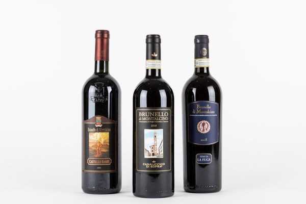 Toscana : Selezione Brunello di Montalcino (3 BT)  - Asta Vini e Distillati - Associazione Nazionale - Case d'Asta italiane