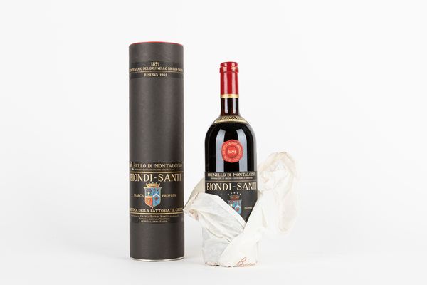 Toscana : Biondi Santi Riserva Centenario  - Asta Vini e Distillati - Associazione Nazionale - Case d'Asta italiane