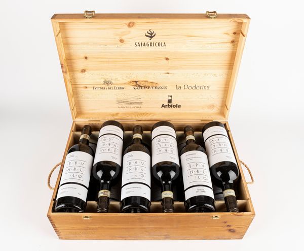 Toscana : La Poderina Brunello di Montalcino 2010-2011 (12 BT)  - Asta Vini e Distillati - Associazione Nazionale - Case d'Asta italiane