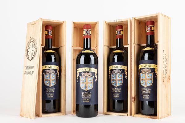 Toscana : Verticale Fattoria dei Barbi Brunello di Montalcino Magnum 2011-2014 (4 MG)  - Asta Vini e Distillati - Associazione Nazionale - Case d'Asta italiane
