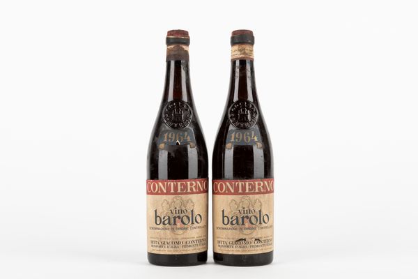 Piemonte : Giacomo Conterno Barolo (2 BT)  - Asta Vini e Distillati - Associazione Nazionale - Case d'Asta italiane
