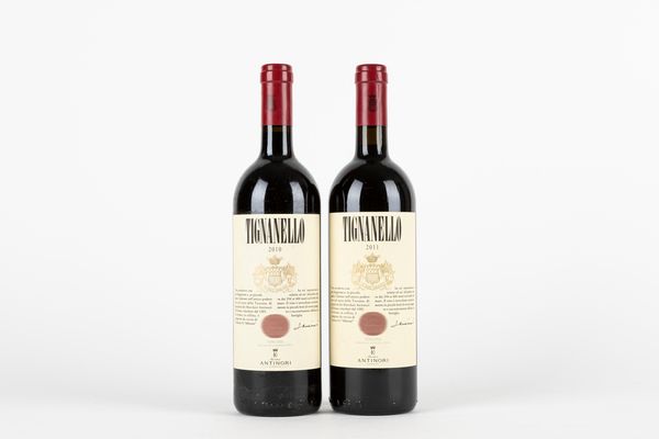 Toscana : Tignanello 2010-2011 (2 BT)  - Asta Vini e Distillati - Associazione Nazionale - Case d'Asta italiane