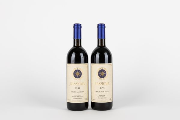 Toscana : Sassicaia (2 BT)  - Asta Vini e Distillati - Associazione Nazionale - Case d'Asta italiane