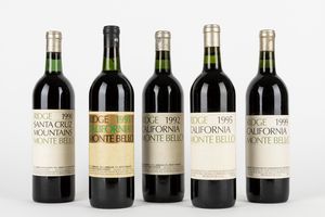 USA - Verticale Ridge Vineyards Monte Bello 1990-1999 (5 BT)