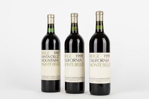 USA - Ridge Vineyards Monte Bello 1990-1999 (3 BT)