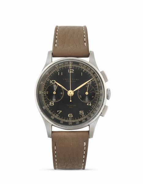 Universal Genève : Compur 22431, anni 40  - Asta Orologi - Associazione Nazionale - Case d'Asta italiane
