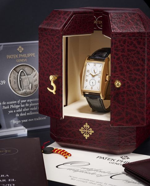 PATEK PHILIPPE : Gondolo 5100J edizione limitata MIllennio, anni 2000  - Asta Orologi - Associazione Nazionale - Case d'Asta italiane
