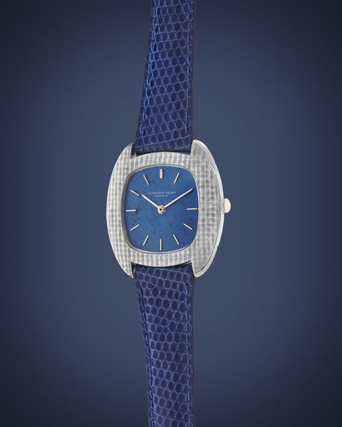 AUDEMARS PIGUET : solotempo quadrante corallo blu, anni 60  - Asta Orologi - Associazione Nazionale - Case d'Asta italiane