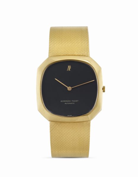 AUDEMARS PIGUET : 5471 quadrante onice, anni 80  - Asta Orologi - Associazione Nazionale - Case d'Asta italiane