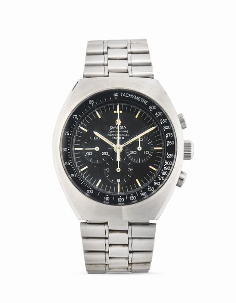 OMEGA : Speedmaster Mark II 145.014, anni 70  - Asta Orologi - Associazione Nazionale - Case d'Asta italiane