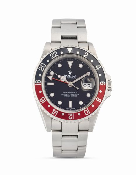 ROLEX : GMT Master II 16710, anni 2000  - Asta Orologi - Associazione Nazionale - Case d'Asta italiane
