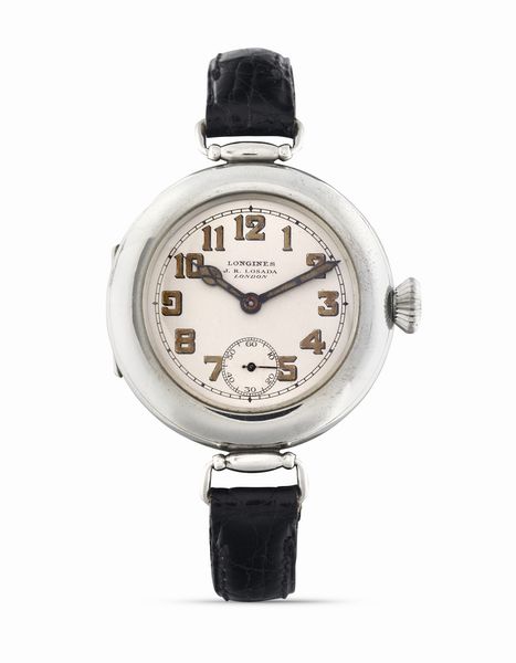 LONGINES : trench watch personalizzato per J.R. Losada, anni 20  - Asta Orologi - Associazione Nazionale - Case d'Asta italiane