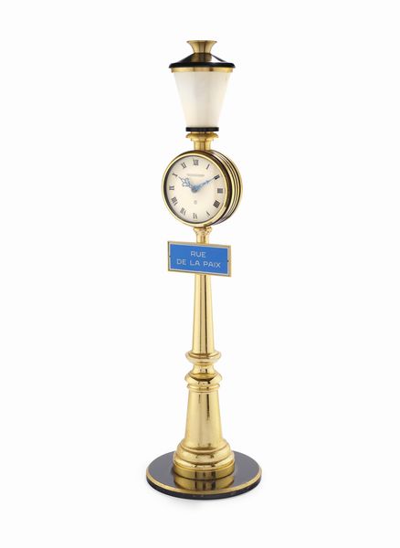 Jaeger-LeCoultre : orologio da tavolo Rue de la Paix, anni 60  - Asta Orologi - Associazione Nazionale - Case d'Asta italiane