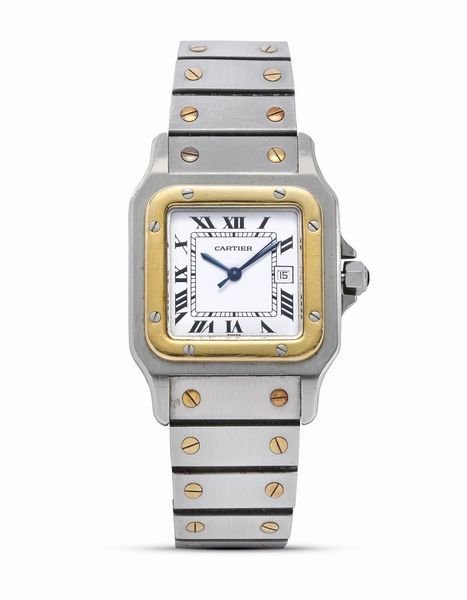 CARTIER : Santos, anni 90  - Asta Orologi - Associazione Nazionale - Case d'Asta italiane