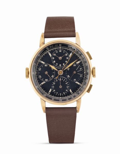 Universal Genève : Aero-Compax, anni 40  - Asta Orologi - Associazione Nazionale - Case d'Asta italiane