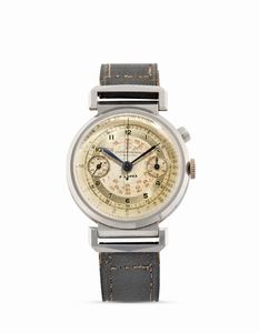 GIRARD PERREGAUX - cronografo personalizzato per F.Lopez, anni 40