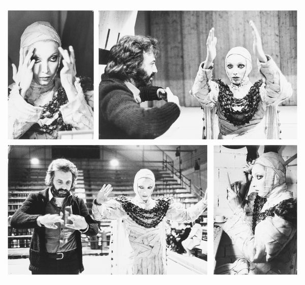 Luigi Ciminaghi : Mariangela melato e Luca Ronconi  - Asta Fotografia: Under 1K - Associazione Nazionale - Case d'Asta italiane