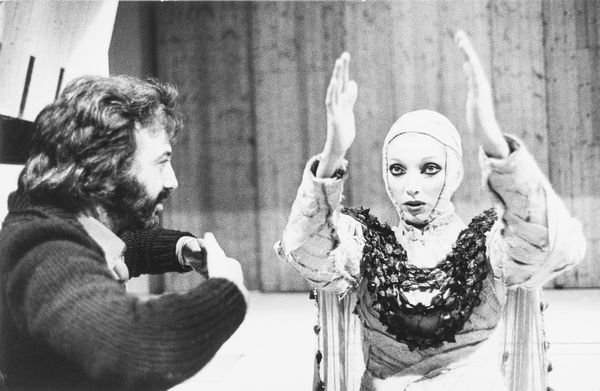 Luigi Ciminaghi : Mariangela melato e Luca Ronconi  - Asta Fotografia: Under 1K - Associazione Nazionale - Case d'Asta italiane