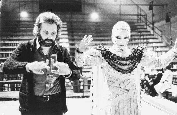 Luigi Ciminaghi : Mariangela melato e Luca Ronconi  - Asta Fotografia: Under 1K - Associazione Nazionale - Case d'Asta italiane