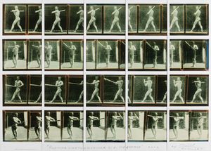 MAURIZIO GALIMBERTI - Rilettura cineticodinamica di E. Muybridge