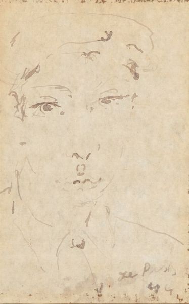 Filippo de Pisis : Ritratto di fanciullo  - Asta Arte Moderna e Contemporanea - Associazione Nazionale - Case d'Asta italiane