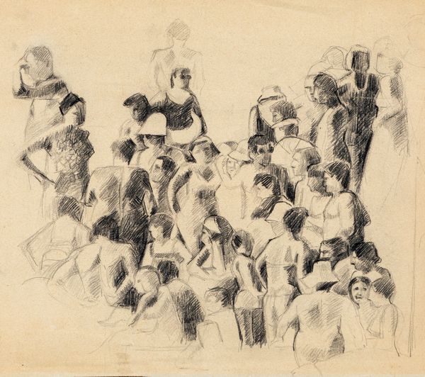 Anonimo del XX secolo : Personaggi di scena  - Asta Arte Moderna e Contemporanea - Associazione Nazionale - Case d'Asta italiane