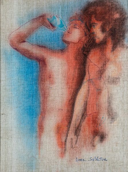 Anna Salvatore : Amanti  - Asta Arte Moderna e Contemporanea - Associazione Nazionale - Case d'Asta italiane