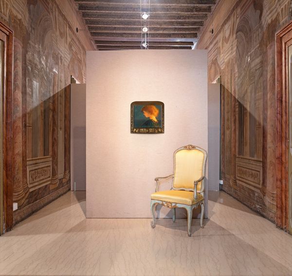 Felice Casorati : Carezze di sole (ritratto di ragazza)  - Asta Arte Moderna e Contemporanea - Associazione Nazionale - Case d'Asta italiane