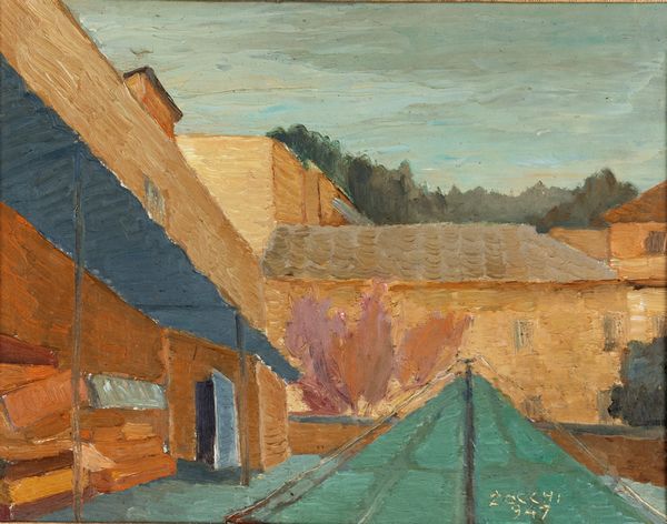 Carlo Zocchi : Paesaggio  - Asta Arte Moderna e Contemporanea - Associazione Nazionale - Case d'Asta italiane