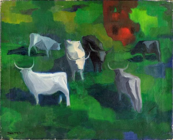 Eliano Fantuzzi : Buoi  - Asta Arte Moderna e Contemporanea - Associazione Nazionale - Case d'Asta italiane