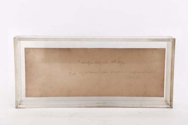 CLAUDIO CINTOLI : Mappa del volo N� XY  - Asta Arte Moderna e Contemporanea - Associazione Nazionale - Case d'Asta italiane