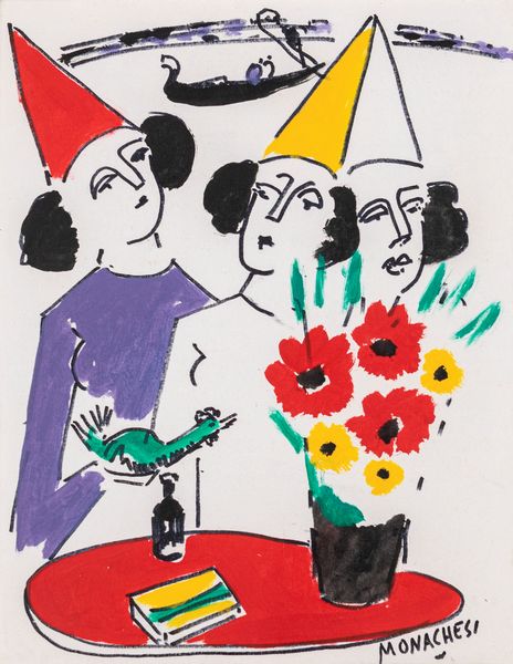 Sante Monachesi : Carnevale a Venezia  - Asta Arte Moderna e Contemporanea - Associazione Nazionale - Case d'Asta italiane