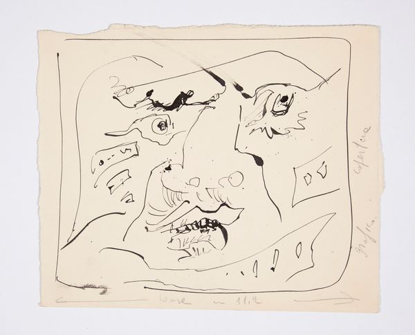 Edouard Pignon : Bozzetto per la copertina del catalogo della mostra personale alla Galleria La Nuova Pesa  - Asta Arte Moderna e Contemporanea - Associazione Nazionale - Case d'Asta italiane