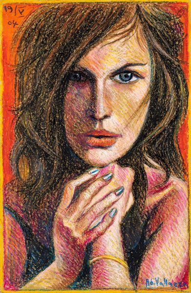 Adolf Vallazza : Ritratto di donna  - Asta Arte Moderna e Contemporanea - Associazione Nazionale - Case d'Asta italiane