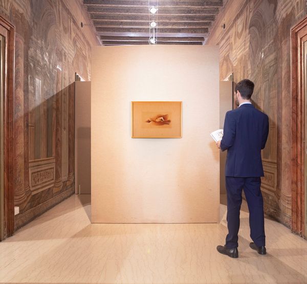 Anonimo del XX secolo : Nudo maschile sdraiato  - Asta Arte Moderna e Contemporanea - Associazione Nazionale - Case d'Asta italiane