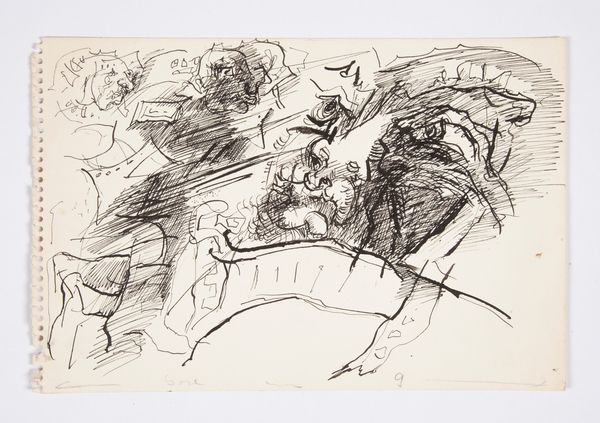 Edouard Pignon : Bozzetto per la copertina del catalogo della mostra personale alla Galleria La Nuova Pesa  - Asta Arte Moderna e Contemporanea - Associazione Nazionale - Case d'Asta italiane